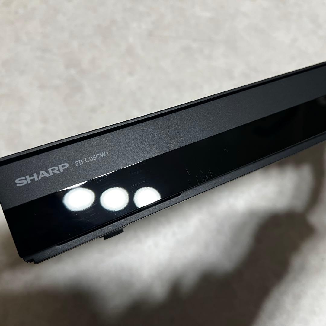 【すぐ使えるセット】SHARP AQUOS Blu-ray 2B-C05CW1