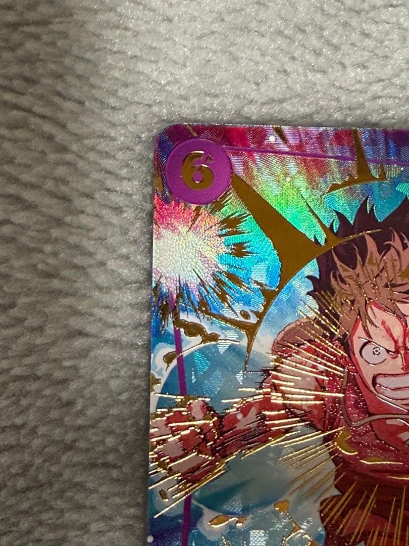 モンキー・D・ルフィ　EB02-061　シークレットパラレル　SP　ギア2