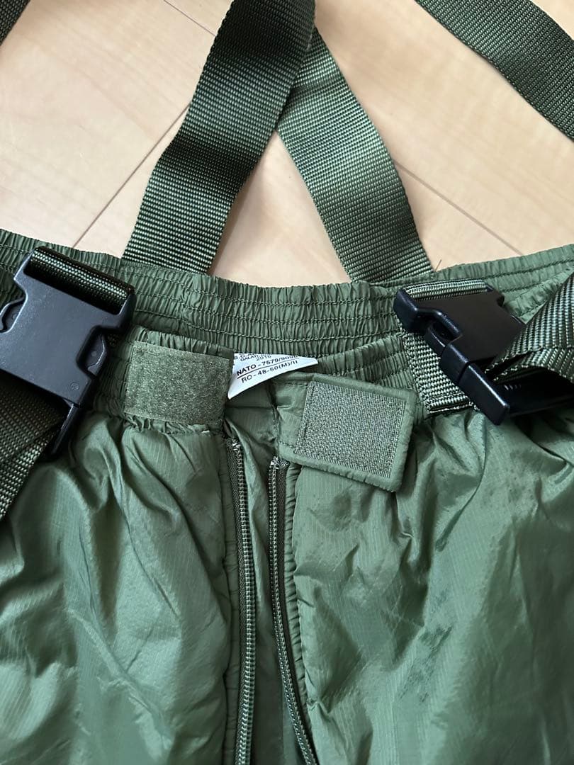 希少✨美品　ルーマニア軍 オーバーパンツ オーバーオール