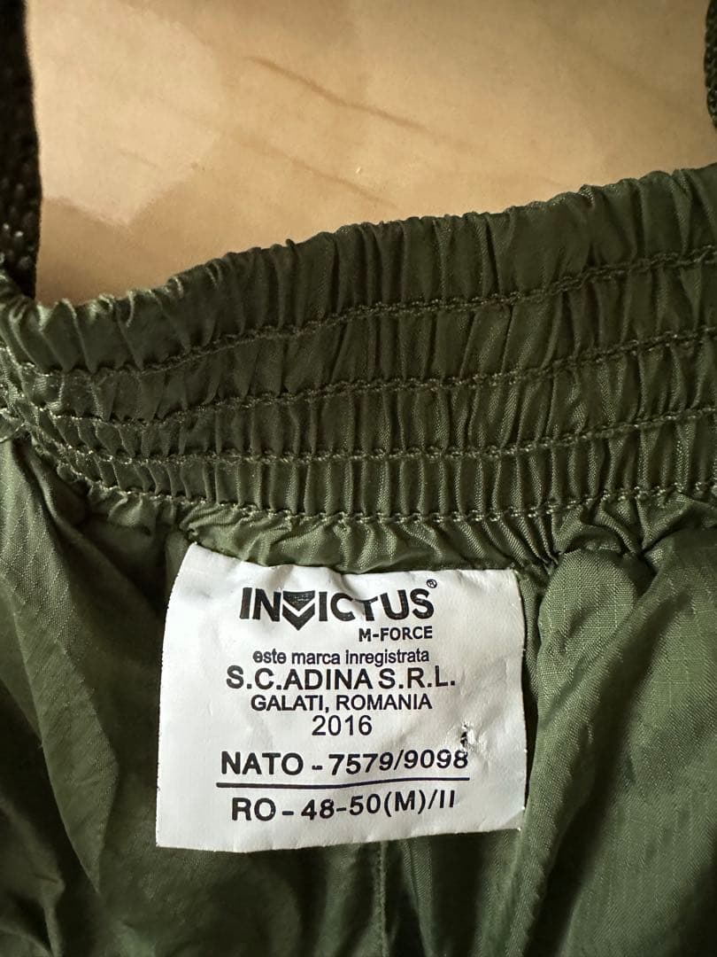 希少✨美品　ルーマニア軍 オーバーパンツ オーバーオール