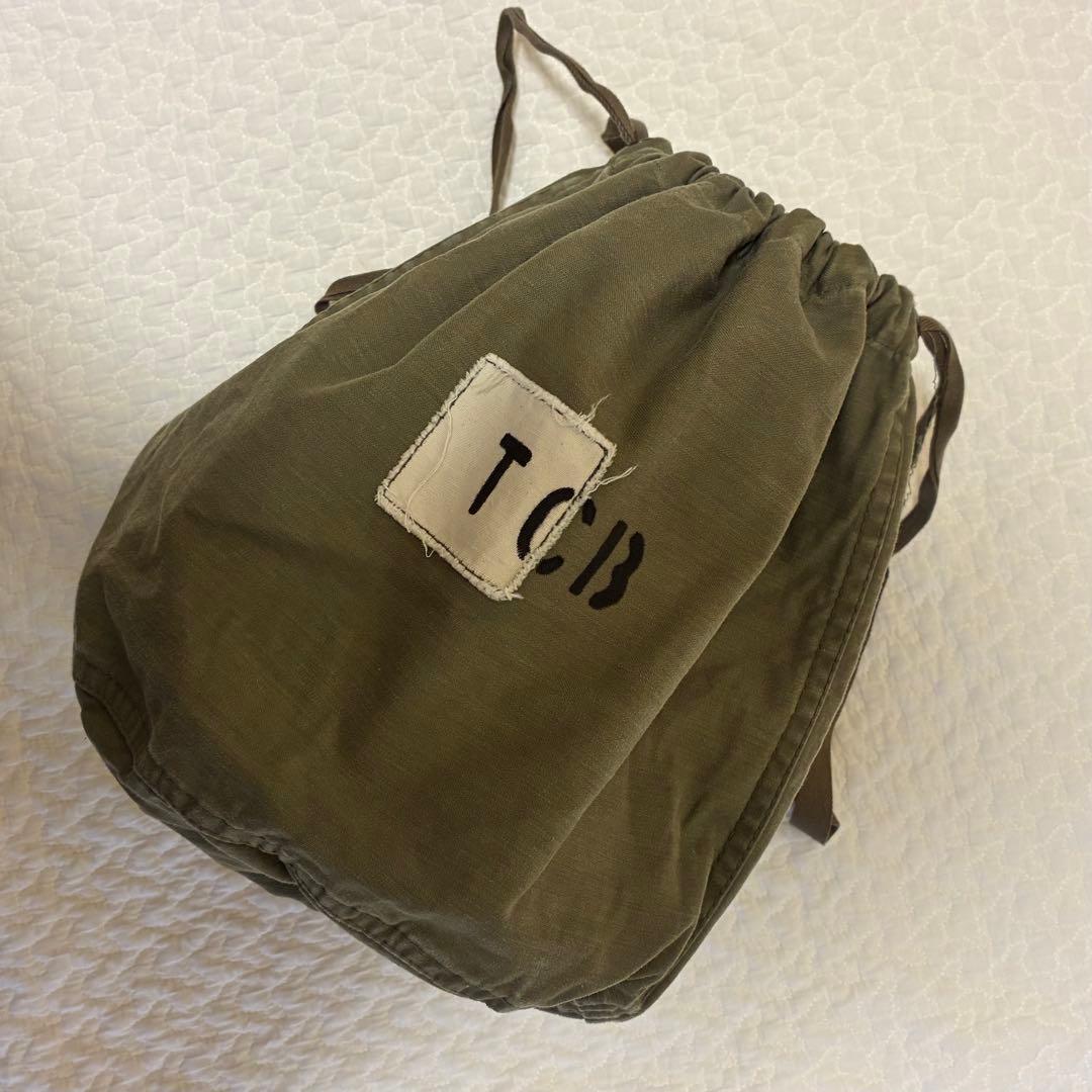 「TCB jeans/TCBジーンズ」US ARMYパーソナルエフェクトバッグ