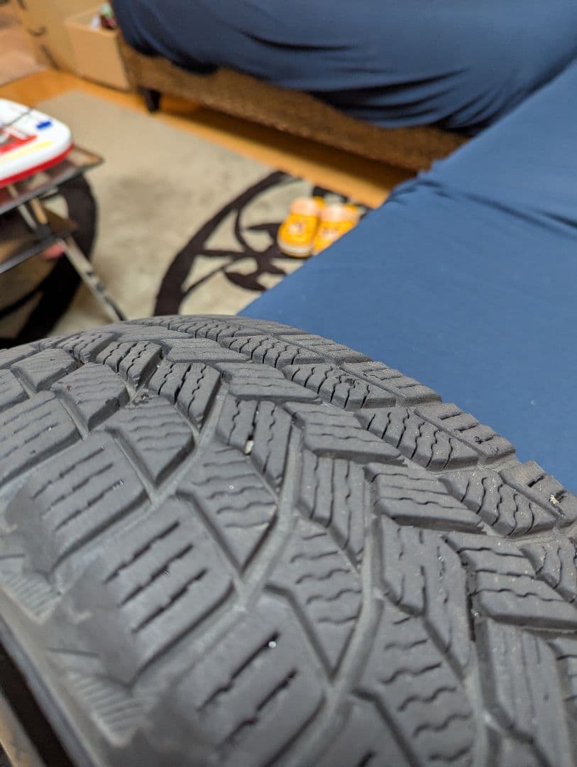 16インチ　アルミホイール　スタッドレス4本セット　ミシュラン　送料込み