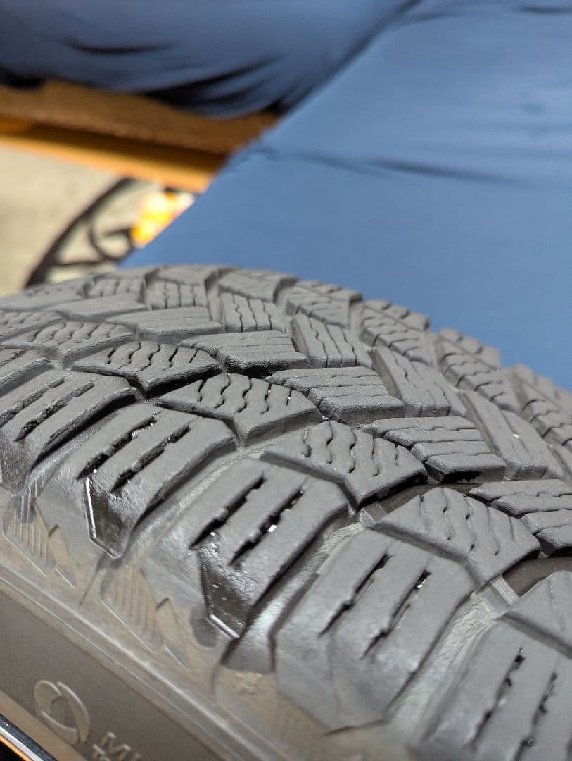 16インチ　アルミホイール　スタッドレス4本セット　ミシュラン　送料込み