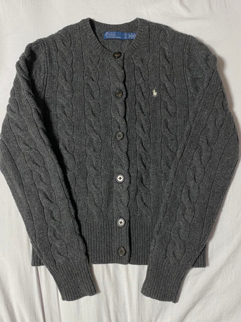 Polo by Ralph Lauren グレー カーディガン