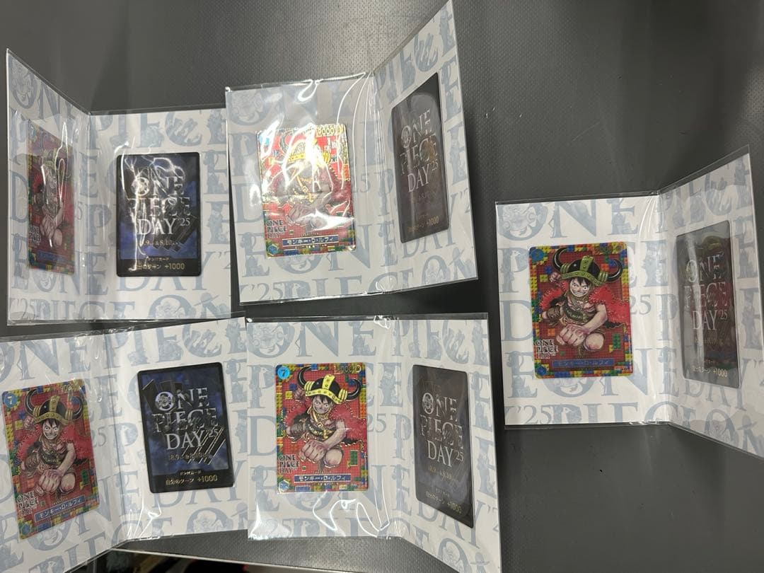 ワンピース プレミアムカードコレクション ONEPIECE DAY25 5パック