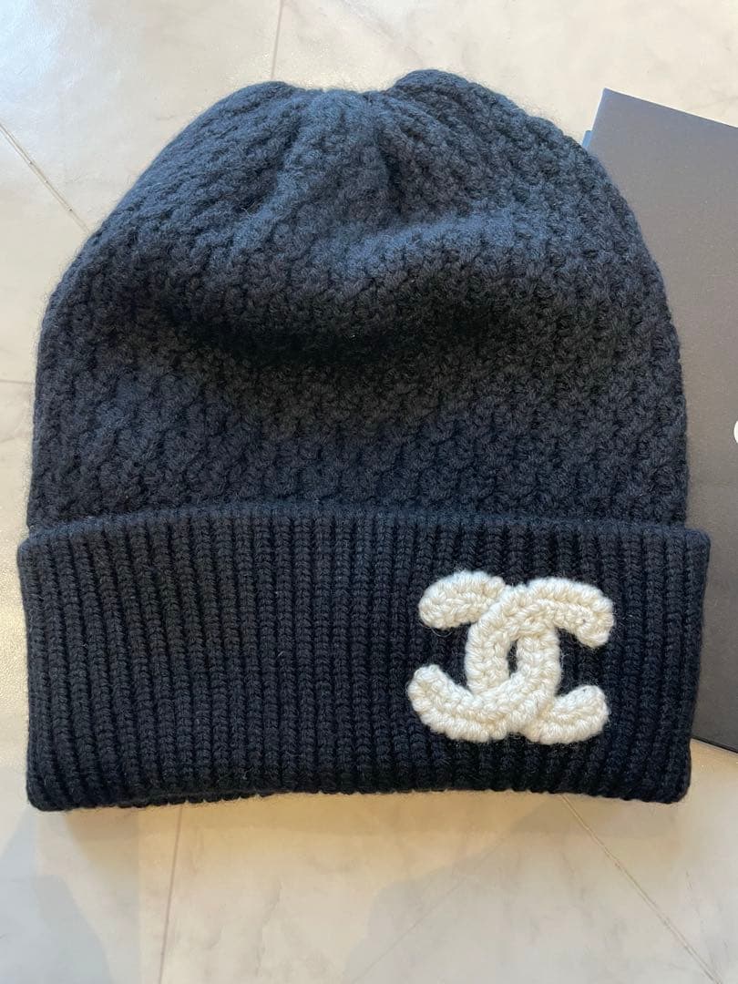 CHANELニット帽