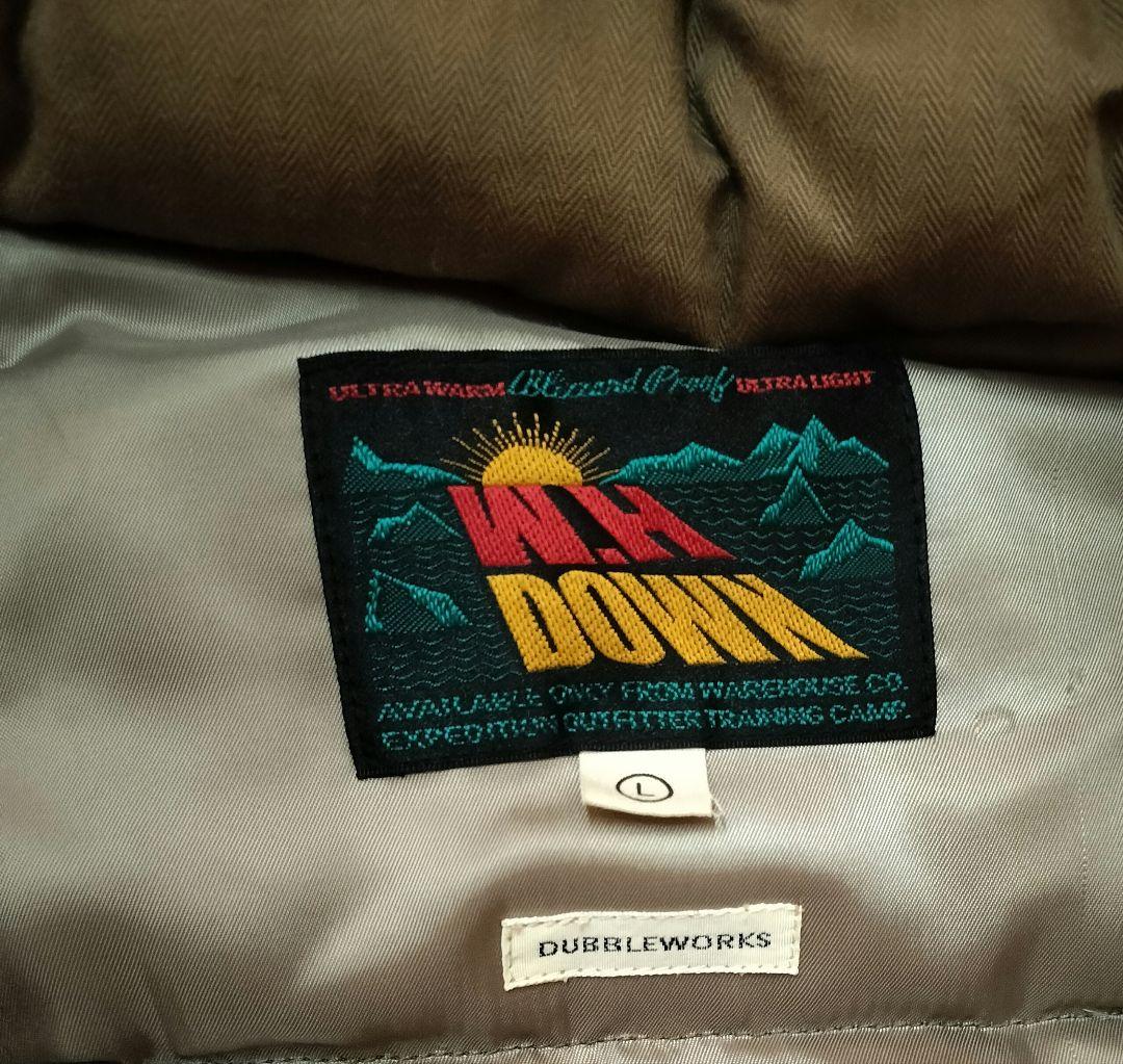 【程度良好】ウエアハウス カラコラム ダウンジャケット L エディーバウアー