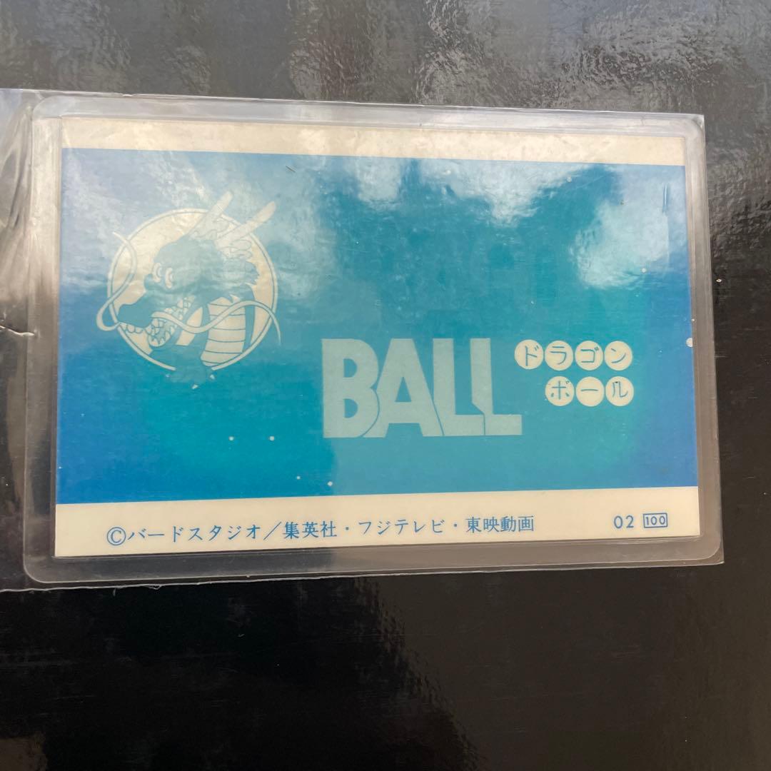 ドラゴンボール カードダス 初期 ラミネートカード 悟空 ブルマ