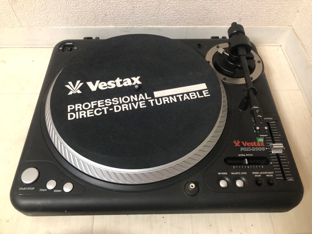 J*a様 Vestax PDX-2000 ターンテーブル ベスタクス