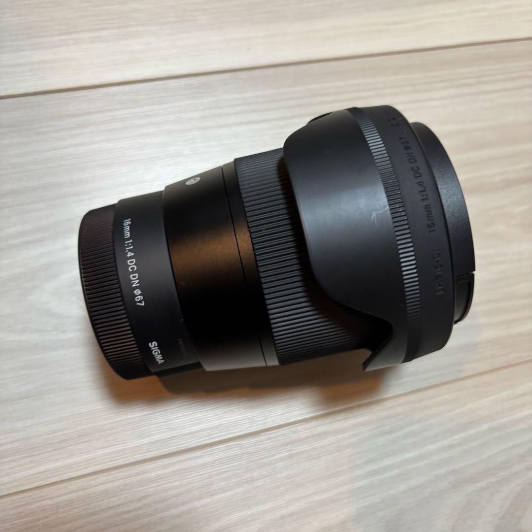 SIGMA 16mm F1.4 DC DN 単焦点レンズ［ソニー Eマウント］