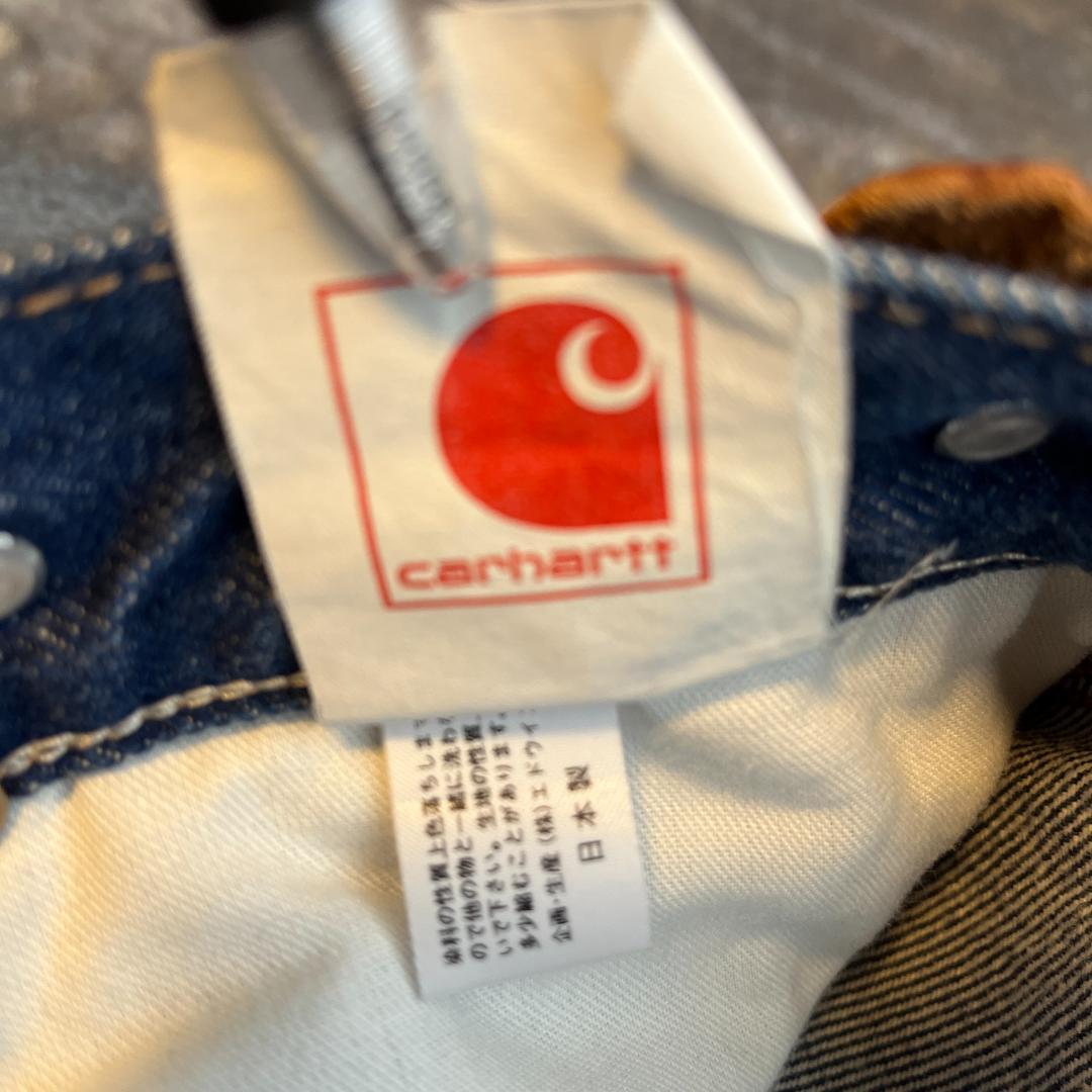 CARHARTT　デニムダブルニーサスペンダー　　31/34