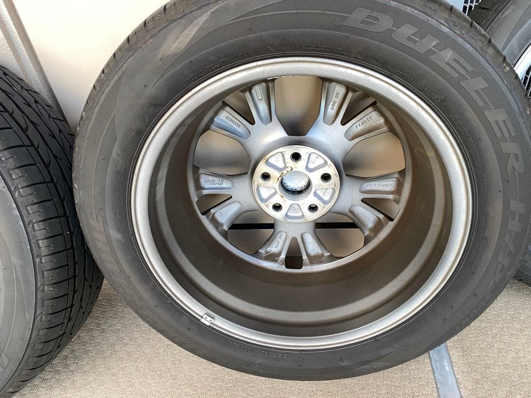 フォレスターSK純正ホイール4本セット 225/55R18 PCD114.3mm