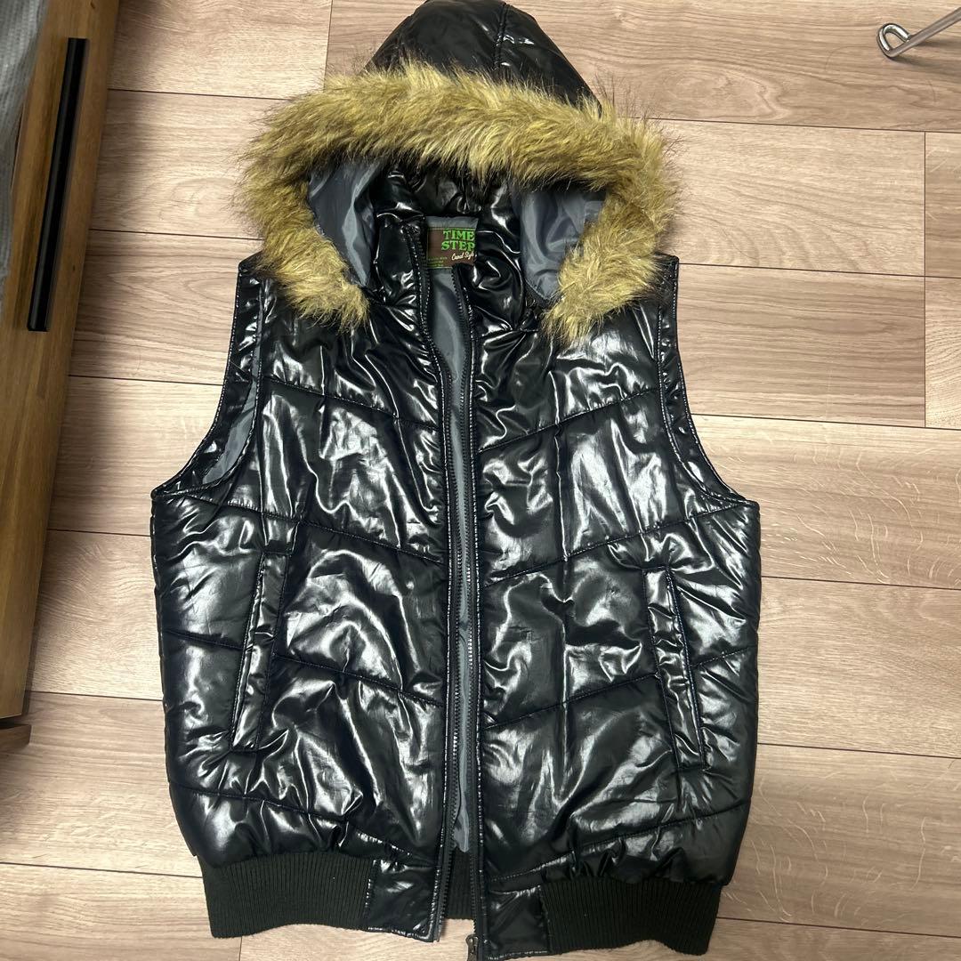 ファーダウンベスト