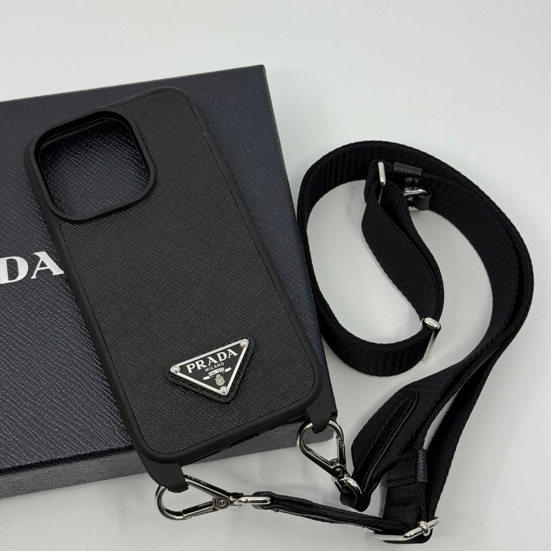 PRADA プラダ iPhone14Pro ショルダー スマホケース ストラップ