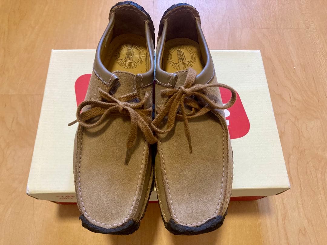 【美品】 Clarks ナタリー　レディース 23cm スエード　#106