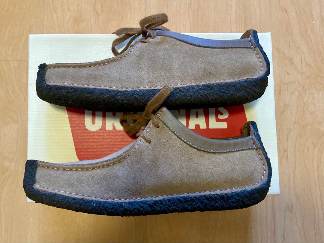 【美品】 Clarks ナタリー　レディース 23cm スエード　#106