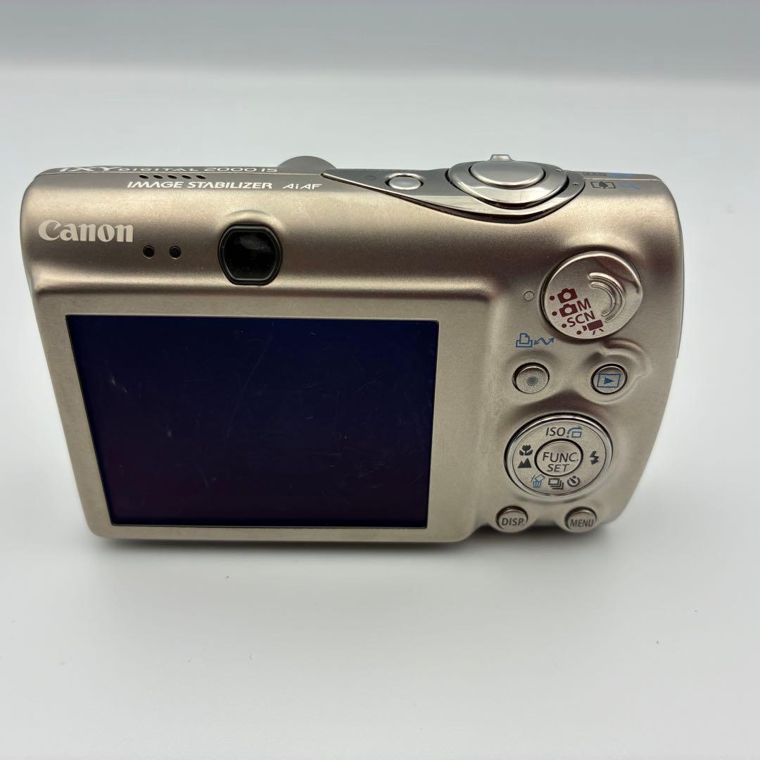 美品★チタン Canon IXY DIGITAL 2000 IS 動作品