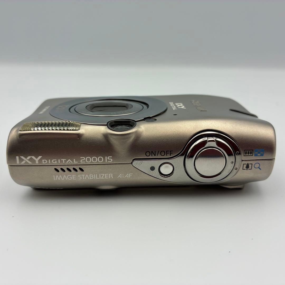 美品★チタン Canon IXY DIGITAL 2000 IS 動作品