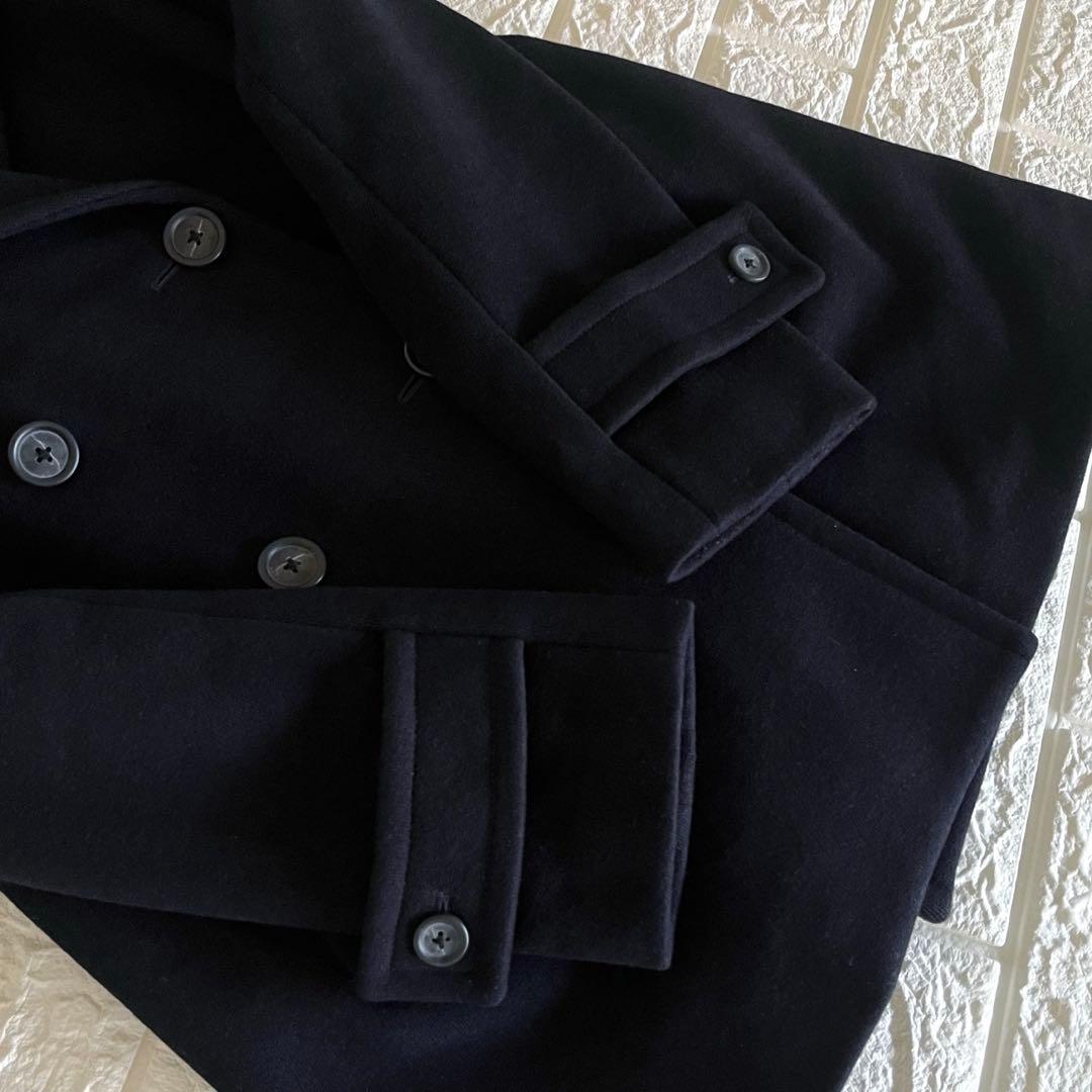 ラルフローレン　Pコート　ネイビー　日本製　ウール100% M