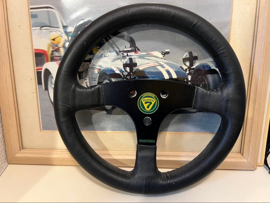 ケーターハムセブン用 ステアリング レーステック　JPEステアリング