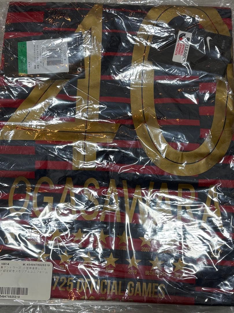 OGASAWARA 40番 ユニフォーム 引退　メモリアル　小笠原満男　XL