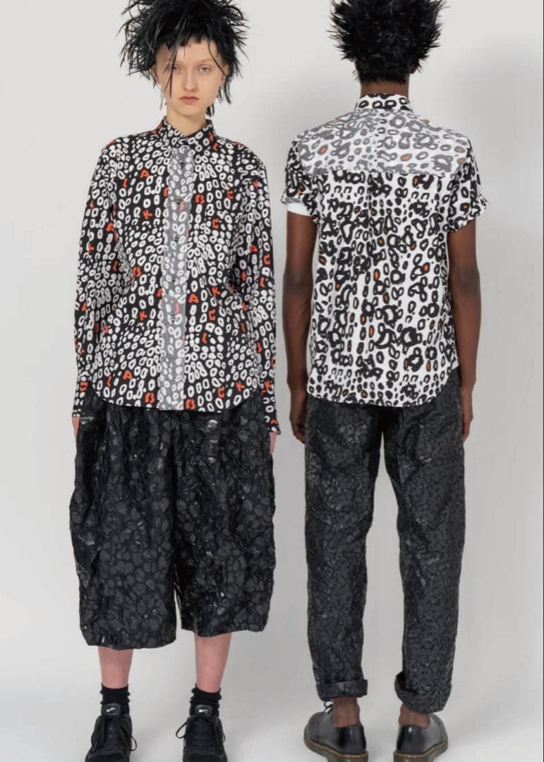 black comme des garcons 21ss バルーンパンツ