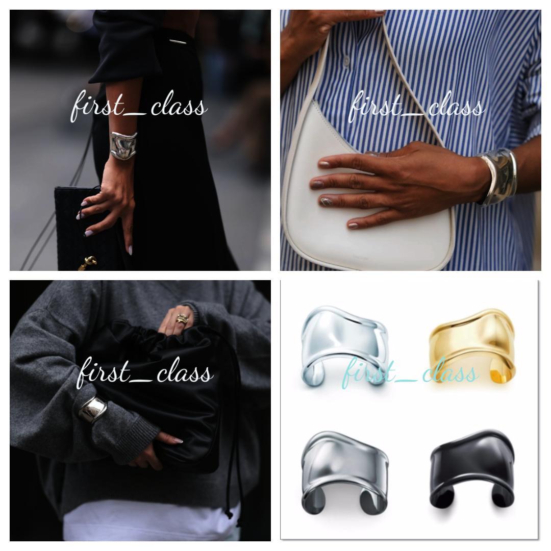 良品★Tiffany★ボーンカフ★右手★エルサペレッティ★バングル