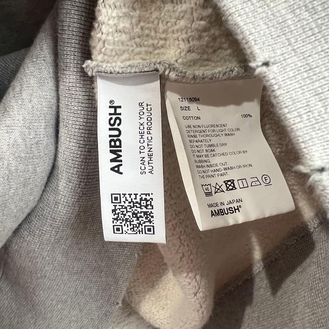 AMBUSH スウェットシャツ グレー L