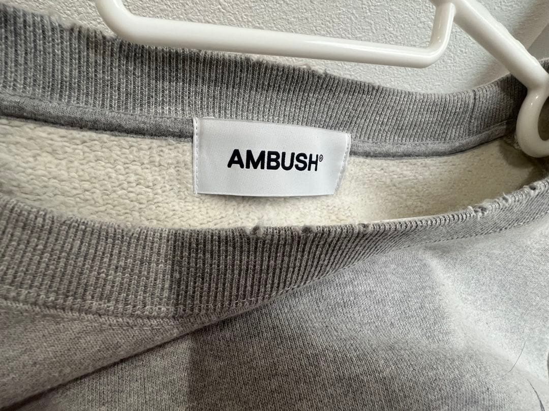 AMBUSH スウェットシャツ グレー L