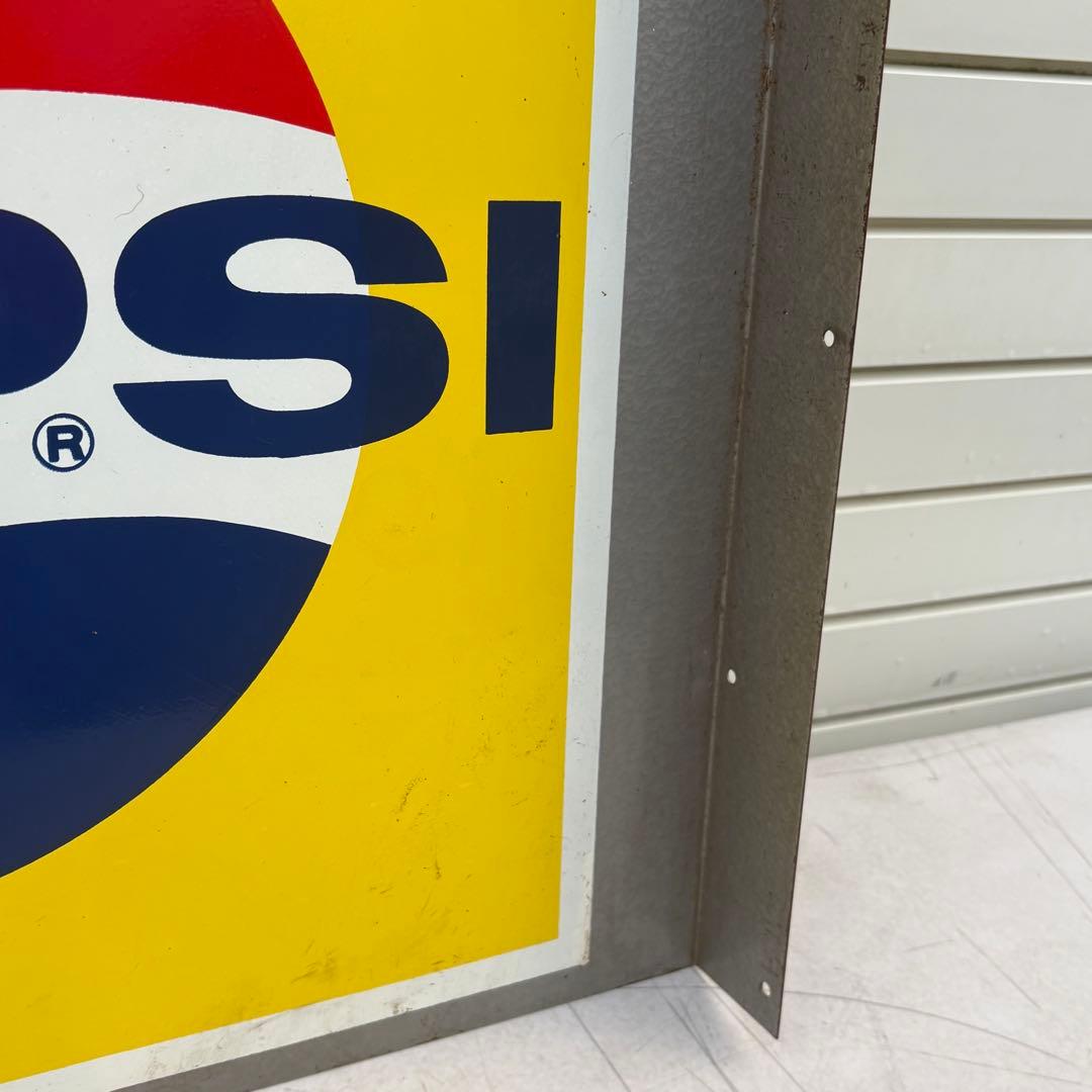 希少■昭和レトロ■状態良品■昔のペプシの看板■