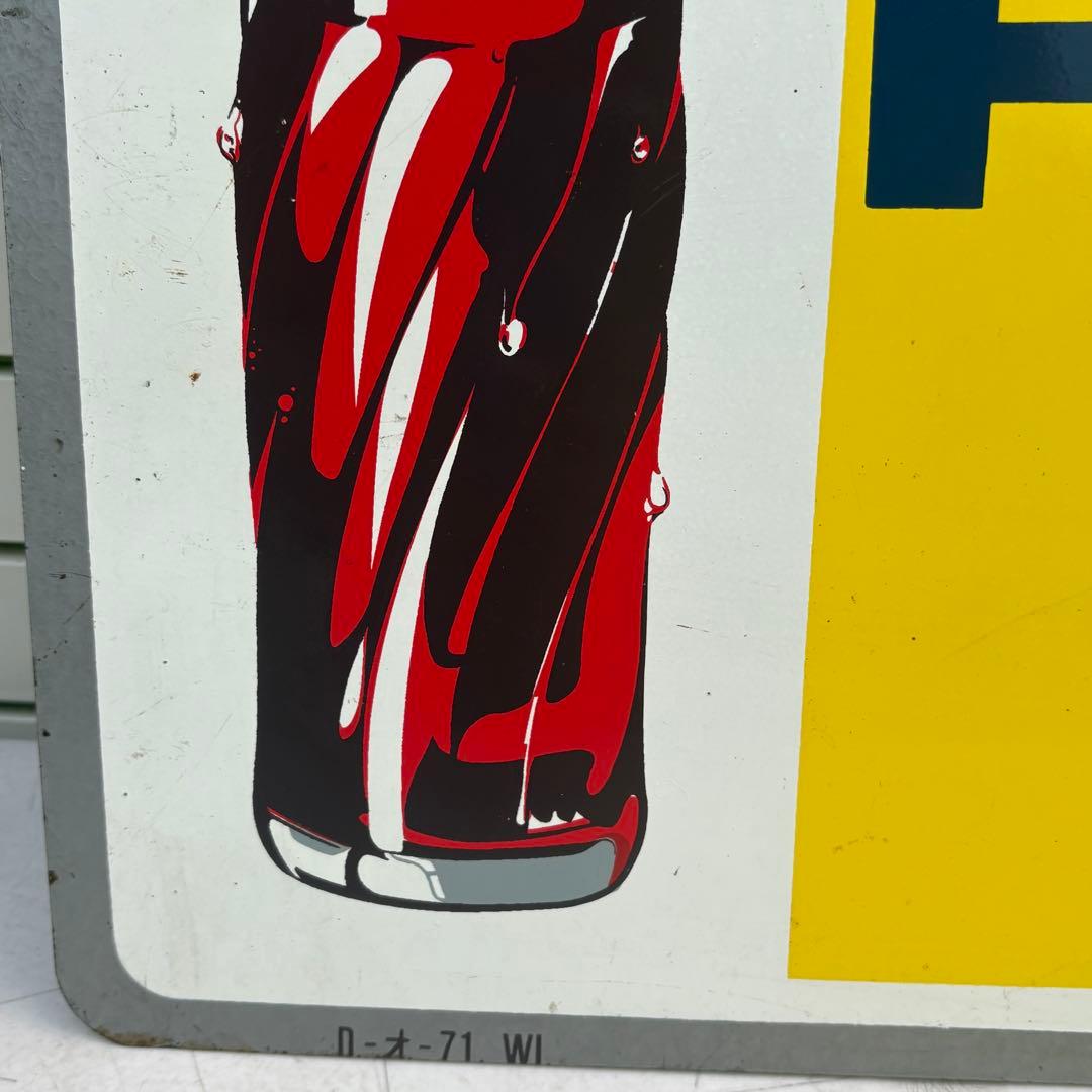 希少■昭和レトロ■状態良品■昔のペプシの看板■