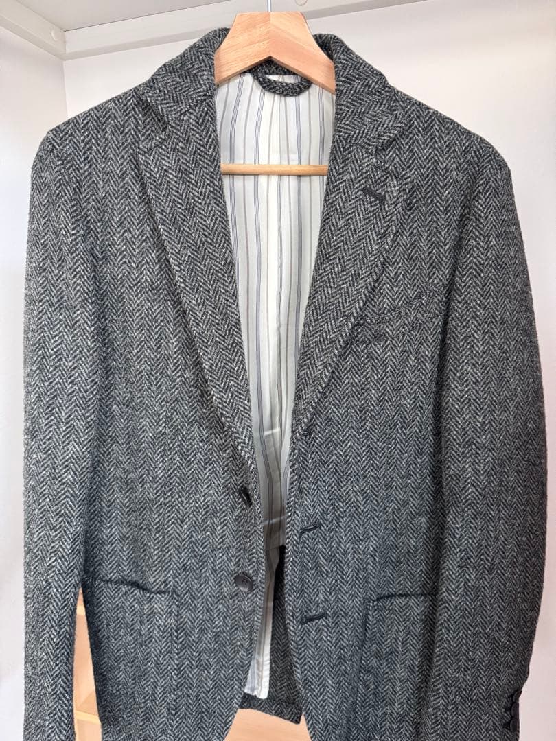 Harris Tweed (ハリスツイード) ジャケット (グレー系)