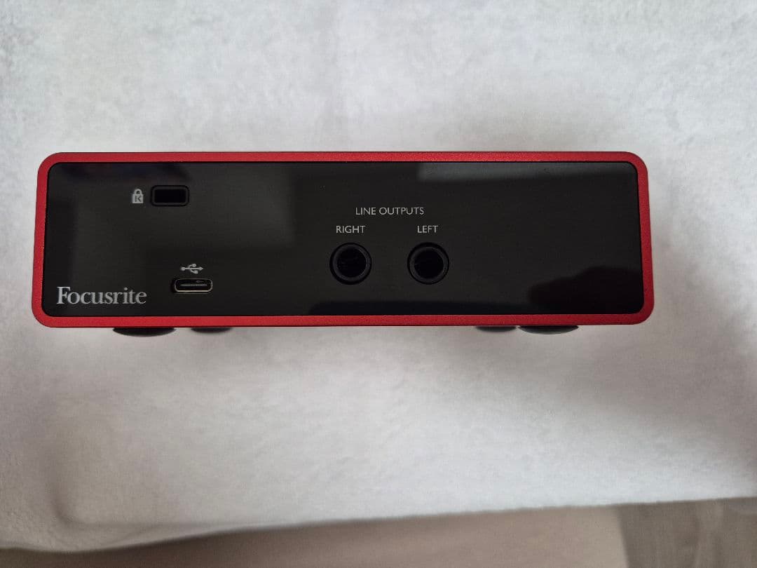 scarlett solo 3rd gen オーディオインターフェイス