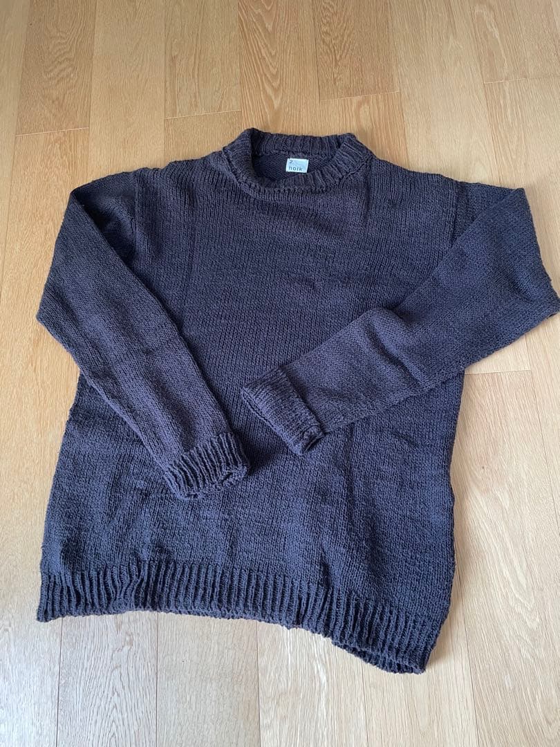 トップス holk lowgauge cotton knit