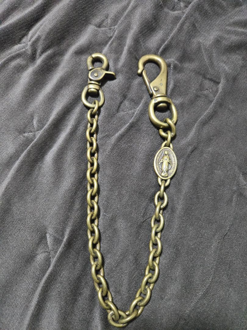 り*ー様 amp japan 　マリア真鍮ウォレットチェーン