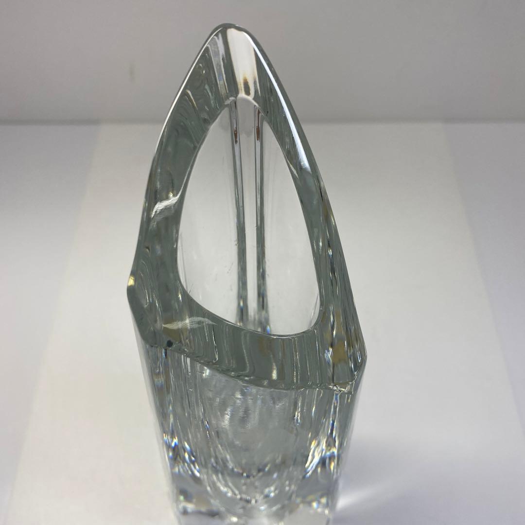 専用　☆洋3バカラ　フラワーベース　高さ32.8㎝　タエサ　東Y6-1120①