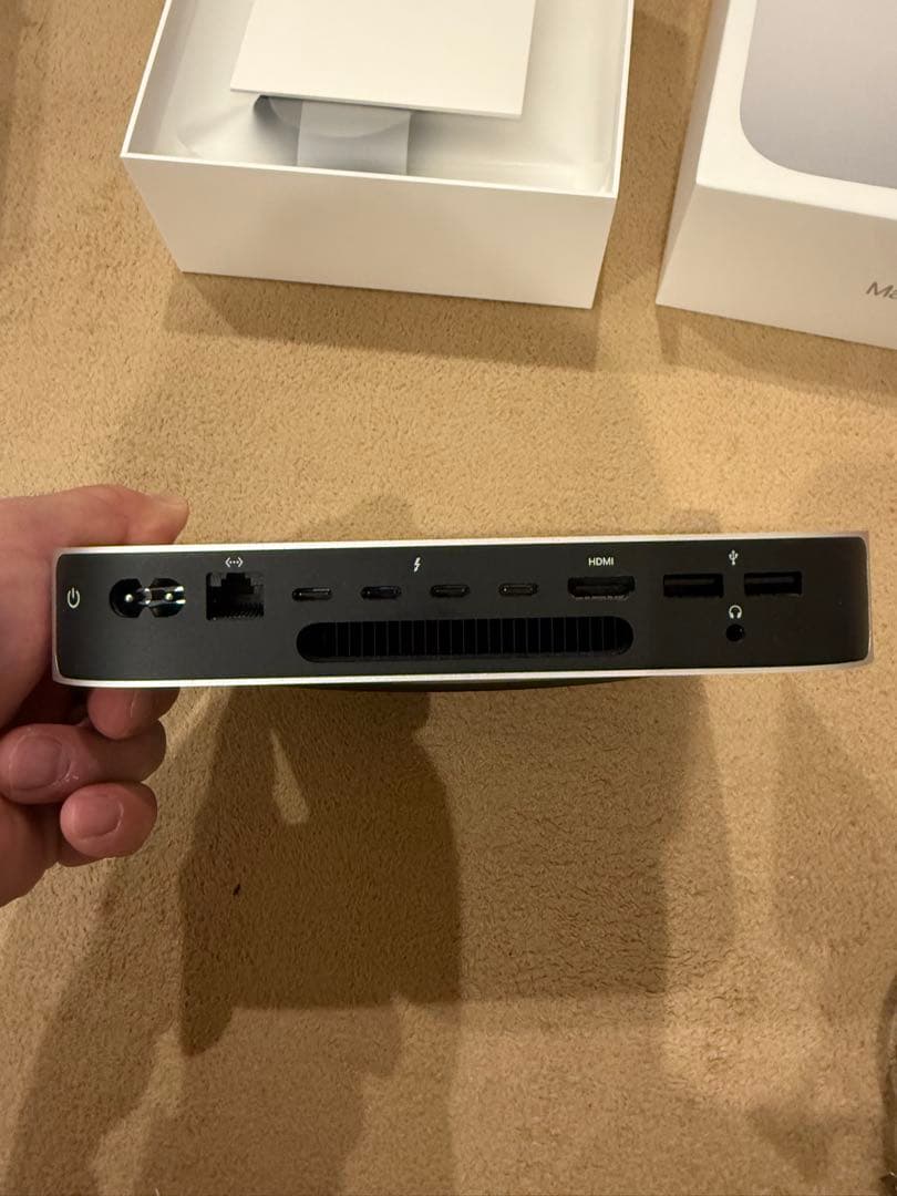 Apple Mac mini m2pro 16GBメモリ 1TB SSD