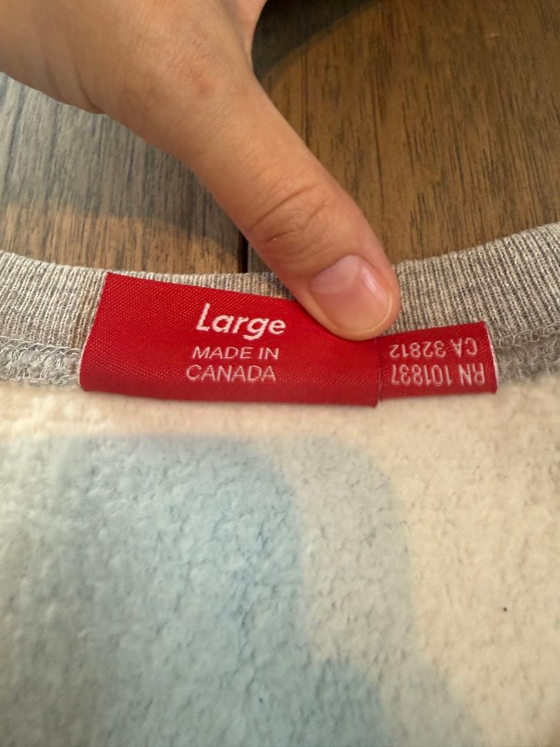 Supreme 15AW ボックス ロゴ クルーネック スウェット トレーナー