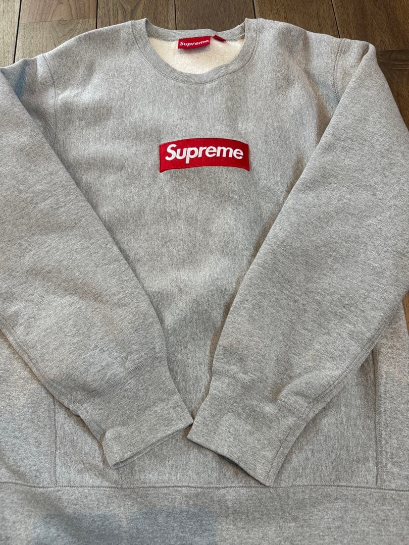 Supreme 15AW ボックス ロゴ クルーネック スウェット トレーナー