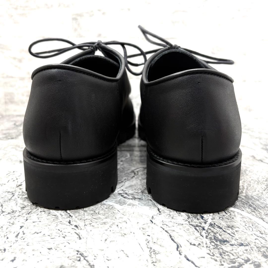 極美品✨ パドローネ チロリアンシューズ 27cm相当 ブラック 防水 晴雨兼用