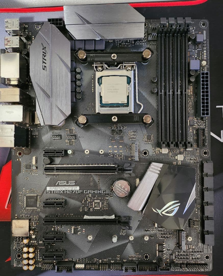 動作品　Core i7 7700K ROG STRIX H270F gaming