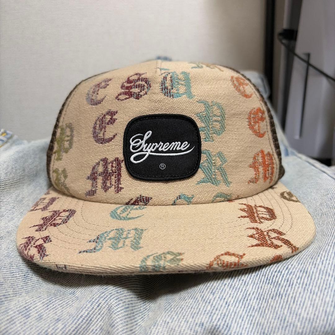 帽子 Supreme Cap 22SS Mesh Back 5-Panel