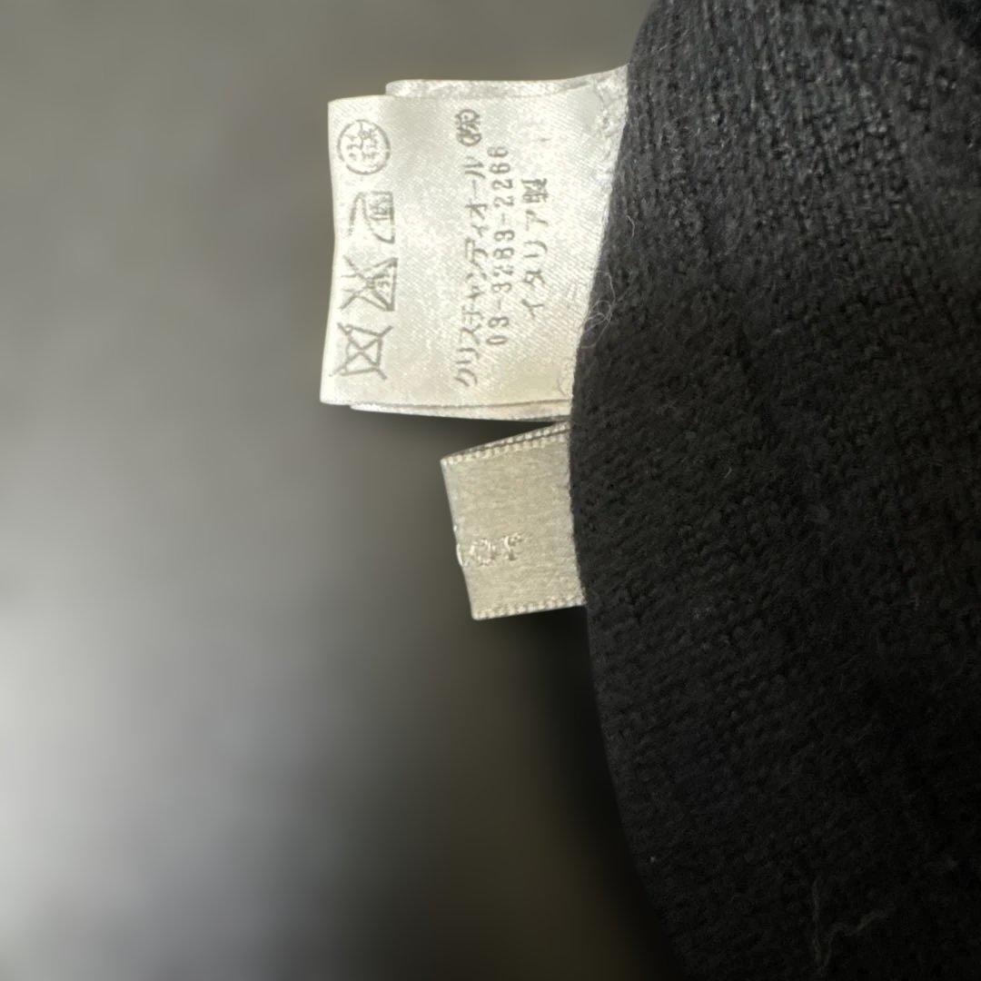 黒いスパイダー刺繍ニット帽