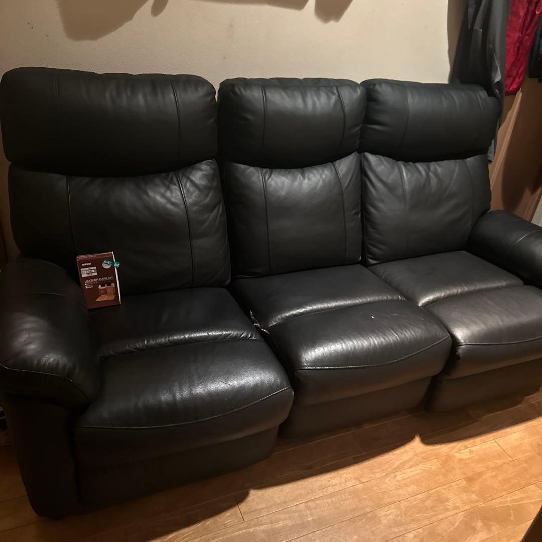 ニトリ　電動　リクライニングソファー　2人〜3人がけ