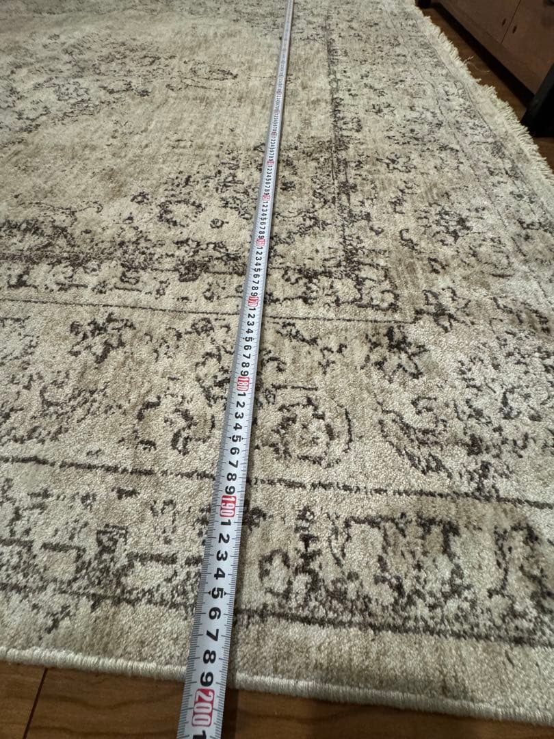 ヴィンテージ風　ラグ　絨毯　カーペット エジプト産