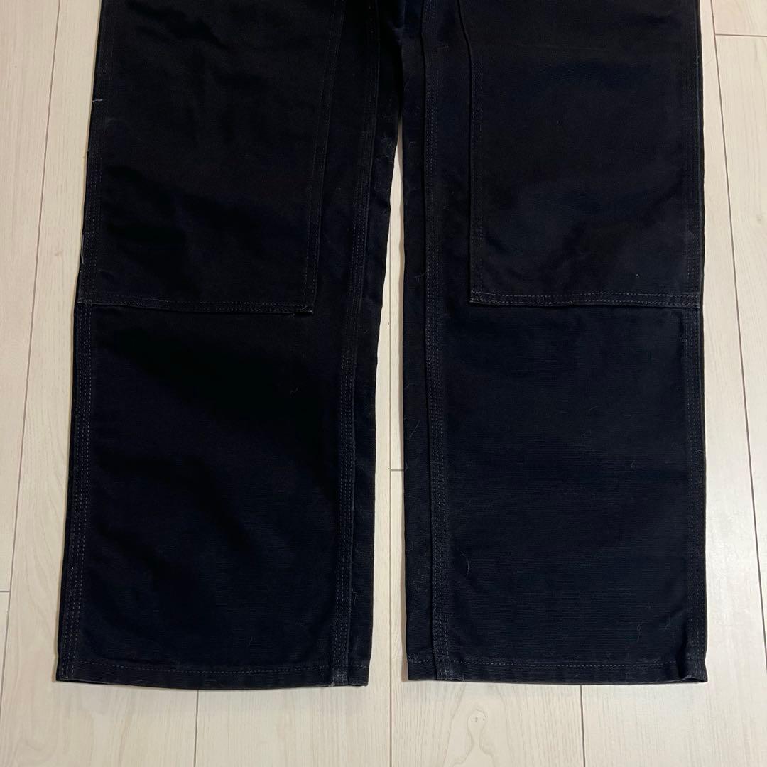 デッド 90s Carhartt カーハート ダブルニー 黒 ブラック USA製