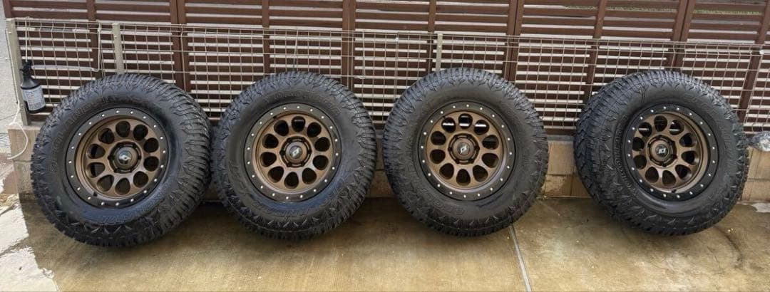 m*i様 SCS RAY10 ブロンズ Geolandar X-AT 8.5j-