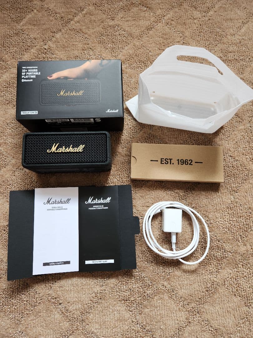 Marshall 　Emberton　Ⅲ ポータブル　スピーカー正規品綺麗です