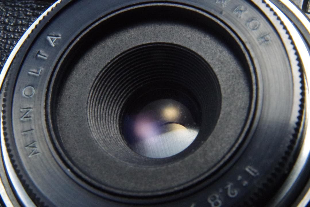 minolta repo ミノルタ レポ Black ブラック 黒 訳あり 美品