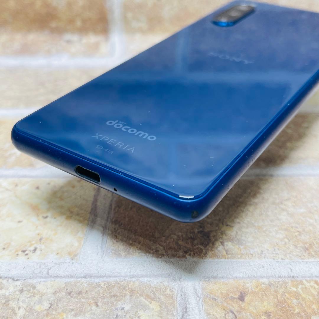 SIMフリー Xperia 10 Ⅱ 64GB ブルー 電池良好